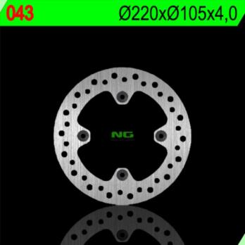 Диск тормозной задний Honda XR 250 R 2003 Ø220 мм.
