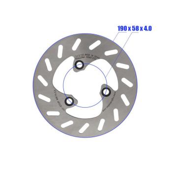 Тормозной диск 190мм Yamaha Aerox