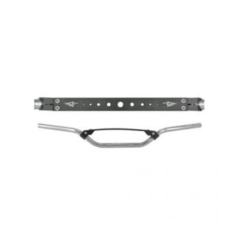 Открытый руль с широкой перекладиной серебристый 800 мм