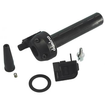 Ручка газа длинный ход 3.6°/мм до 74 мм (266°) композитная