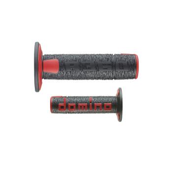 Грипсы OFF-ROAD A360 - Черно-красный