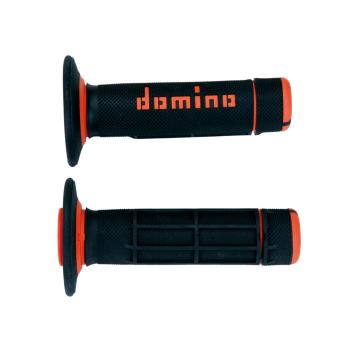 Грипсы A020 чёрный/оранжевый