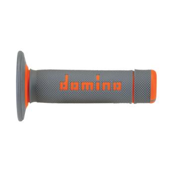 Грипсы A020 серый/оранжевый