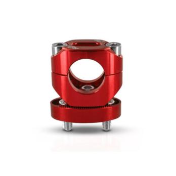 Крепление руля регулируемое 28мм красный