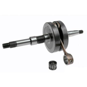 Коленвал Racing Honda Dio AF18E - AF24E, пал. 12мм  толстый вал 14мм