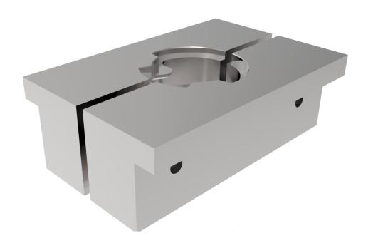 Clamping block piston positioning T14098S
