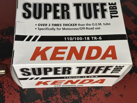 Камера резиновая 4мм 4.30/5.10-18 KENDA TR6 (110/100-18) SUPER TUFF