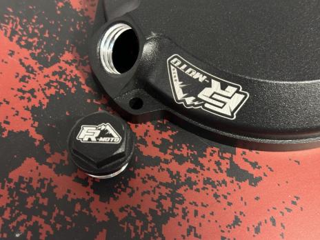 Крышка сцепления фрезерованная усиленная KTM/Husqvarna/ Gas Gas TBI 24+ (Чёрный)