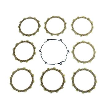 Набор дисков сцепления фрикционных / Прокладка крышки сцепления Kawasaki KX 250 2005-2008