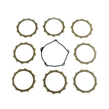 Набор дисков сцепления фрикционных / Прокладка крышки сцепления Kawasaki KX 250F 2009-2016