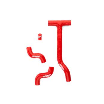 Комплект силиконовых патрубков охлаждения Beta RR 4T 20-22 - Красный