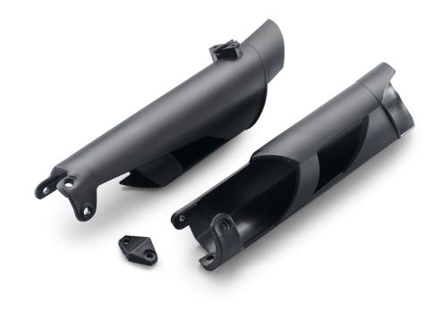 Защита перьев вилки черная KTM EXC/EXC-F 10-15 / Husaberg TE/FE 11-14 / Husqvarna TE/FE 14-15