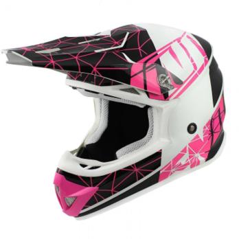 Шлем кроссовый ORIGAMI GLOSSY PINK SC15