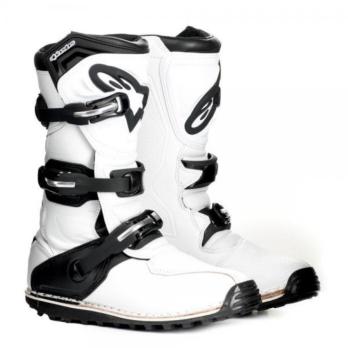 Мотоботы для триала Alpinestars Boots Tech T Белые 38-47