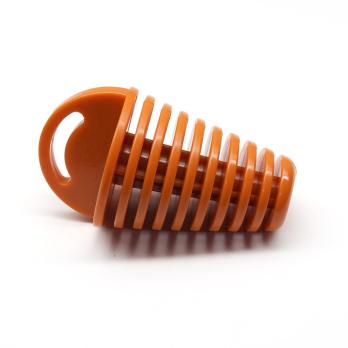 Пробка в муффлер выхлопной трубы для мойки на 4хтактный мотоцикл оранжевая