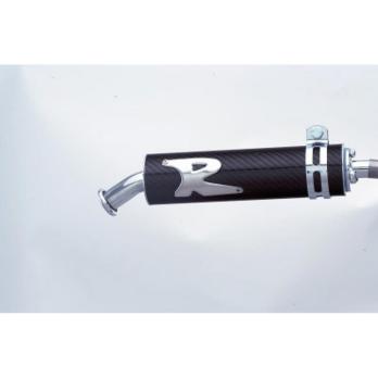 Муфлер универсальный 60 X 225 мм Carbon Competition
