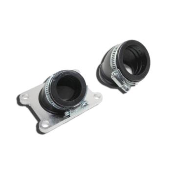 Впускной патрубок поворотный 45° Ø 24mm + Ø 30mm Derbi