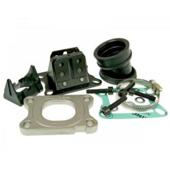 Лепестковый клапан с патрубком 28мм Derbi/Minarelli AM6