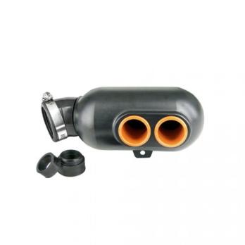 Воздушный фильтр с ГШВ картингового типа и переходниками Ø45/35