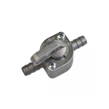 Кран топливный универсальный D8мм.