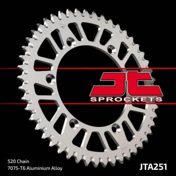 Звезда задняя ведомая зубьев 49 Yamaha WR/WR-F/YZ/YZ-F 99-15 - Алюминий