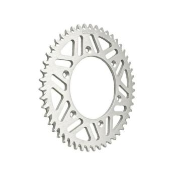 Звезда задняя ведомая зубьев 49 Kawasaki KX/KXF, Suzuki RMZ 250 04-06 - Серебристый, Алюминий