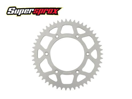 Звезда задняя SUPERSPROX KTM, HQV, GASGAS 125-450 (52) Silver Алюминий