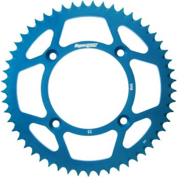 Звезда задняя SUPERSPROX Yamaha YZ 85 (52) Blue Алюминий