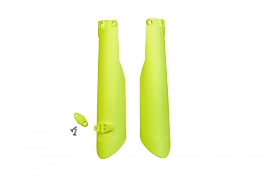 Защита вилки UFO для Husqvarna TC125 - 250. FC250 - 350 - 450 (15-21) Yellow Fluo