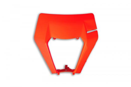 Передний номер UFO для KTM EXC 125-300, EXC-F 250-500 (2017-19) Orange Fluo