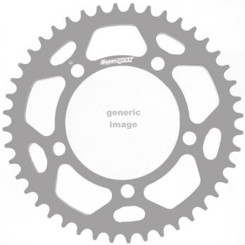 Звезда задняя SUPERSPROX KTM, HQV, GASGAS 125-450 (49) Silver Алюминий