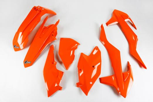 Набор пластика UFO для KTM EXC/EXC-F (2017-19) Orange Fluo