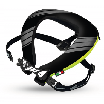 Защита шеи подростковая UFO BULLDOG Black/Yellow Fluo