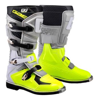 Мотоботы подростковые Gaerne GXJ Grey Yellow Fluo 36