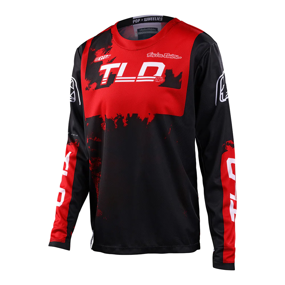 Мотоджерси подростковая Troy Lee Designs Youth GP Jersey Astro Red/Black YXS