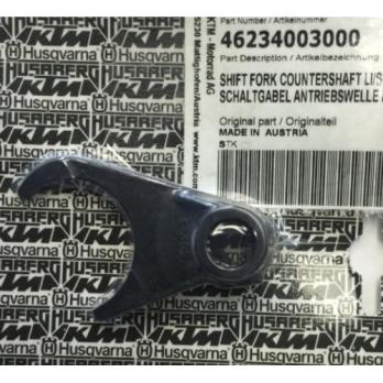 Вилка КПП левая KTM SX65 09-20 / Husqvarna TC65 17-20 OEM 46234003000