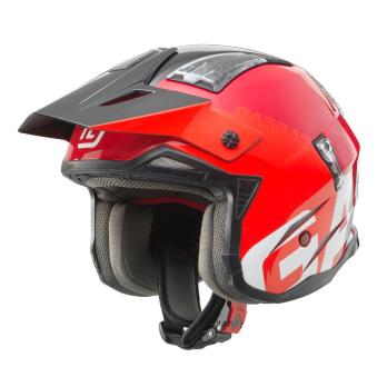 Мотошлем GASGAS Z4 FIBERGLASS Helmet Red S/56