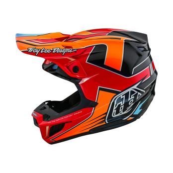 Мотошлем Troy Lee Designs SE5 Composite Helmet W/MIPS Efix Fire XL