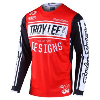 Мотоджерси Troy Lee Designs GP Jersey Race 81 Red XL