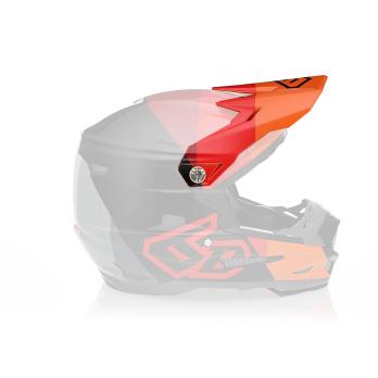 Козырек для мотошлема 6D ATR-2 Range Red