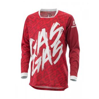Мотоджерси подростковая GASGAS Kids Offroad Edrive Jersey Red/White YM