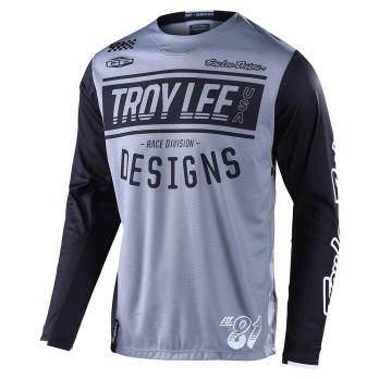 Мотоджерси Troy Lee Designs GP Jersey Race 81 Gray M