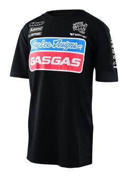 Футболка подростковая Troy Lee Designs Youth SS Tee GasGas Team Black YM