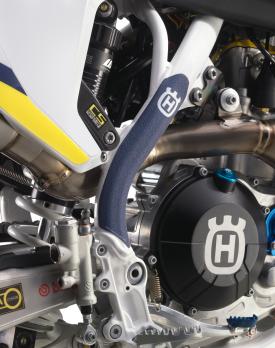 Защитные наклейки рамы абразивные синие Husqvarna TC/FC 16-21