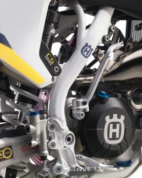 Защитные наклейки рамы белые Husqvarna TC/FC 16-21