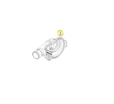 Крышка помпы KTM 125/150SX 16-21; 150EXC 20-21 / Husqvarna TC125 16-21; TE150 17-21
