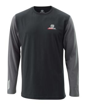 Футболка GASGAS Fast LS Shirt, Black/Grey, S