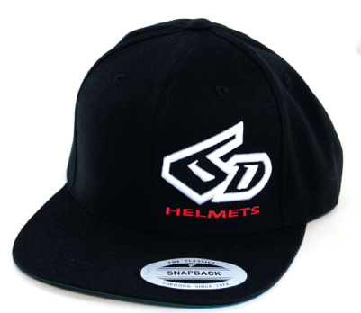 Бейсболка 6D Flexfit Logo Classic Snapback Black