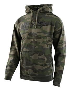 Толстовка Troy Lee Designs Signature Camo Pullover Hoodie Army Green XL
