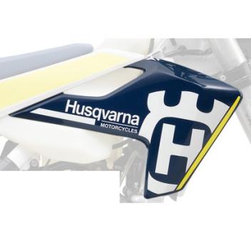 Боковины радиатора синие с графикой Husqvarna TE/FE 2017